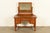 An exceptional antique Mission or Arts & Crafts period vanity or dressing table with mirror In the manner of Charles P....