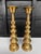 1950s Japanese Shōwa Metal Candlesticks, 1950, Set of 2 For Sale - Image 5 of 9