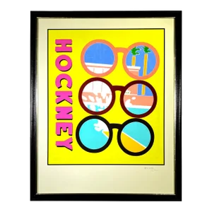 "Hockney Glasses" Splash-Inspired Artist Proof Giclée Print, 2022