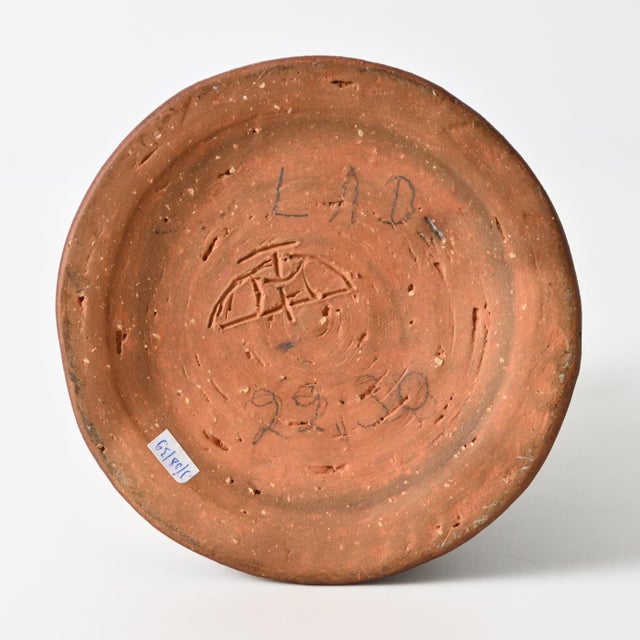 1970s German Studio Pottery Candleholder from Margarethenhöhe, 1960s For Sale - Image 5 of 8