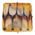 1960s Mid-Century Modern Orange and Blue Ceiling Light by Nason for Mazzega For Sale