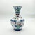 Handmade Ceramic Flared Vase (30cm) – Colorful Ottoman Tulips – Rustic Farmhouse Home Decor For Sale - Image 6 of 8