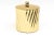 Vintage Brass Fluted Box With Ball Top MId Century Modern Desk Accessory, 1950's For Sale - Image 11 of 11