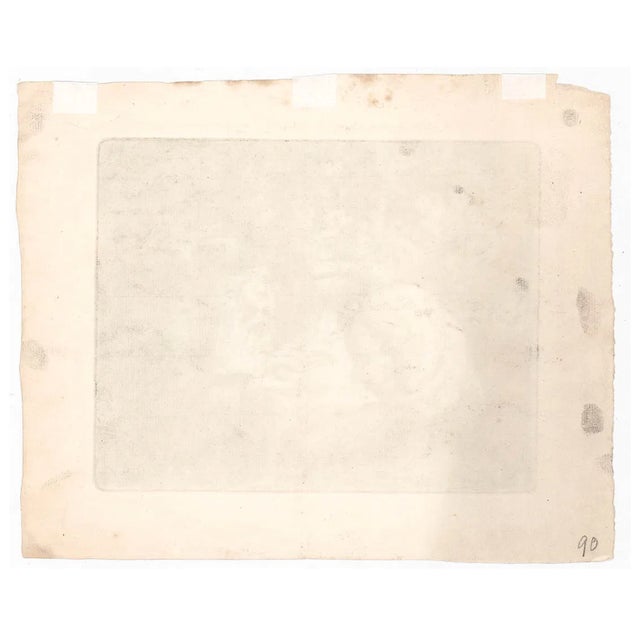 Traditional 1930s Irwin Hoffman Dispute Etching For Sale - Image 3 of 3