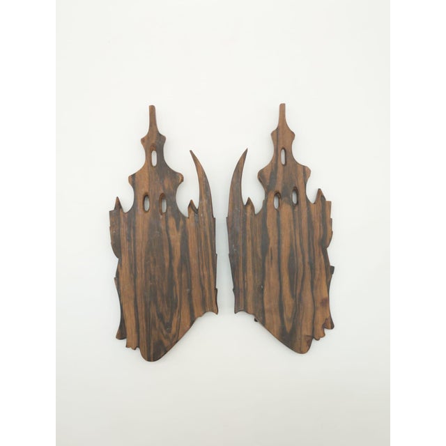 Mid-Century Balinese Rama & Sita Wall Reliefs from Unbekannt, 1960s, Set of 2 For Sale - Image 4 of 8