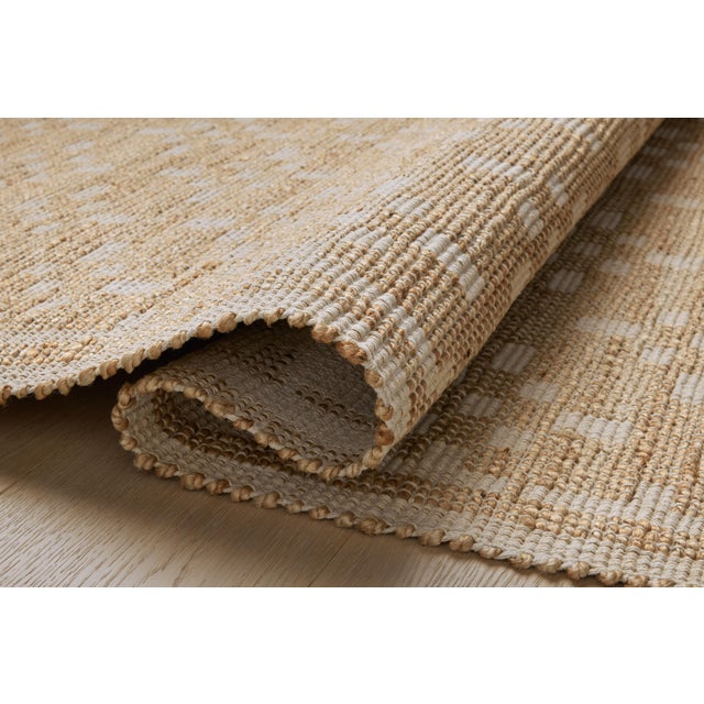 Loloi Rugs Chris Loves Julia x Loloi Judy Natural / Ivory 2'-3" x 3'-9" Accent Rug For Sale - Image 4 of 7