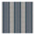 Schumacher Calista Block Print Fabric in Indigo For Sale