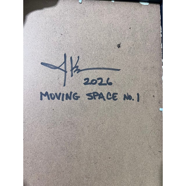 Moving Space No. 1 - Original Abstract Painting by J. Kent Martin For Sale - Image 10 of 12