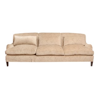Jonas Nyc Custom Three Cushion Sofa With Holly Hunt Upholstery For Sale