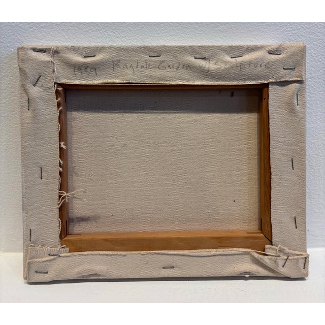 Contemporary Contemporary Ragdale Garden Oil Painting by Megan Williamson For Sale - Image 3 of 3