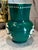 1930s 1930s Hand-Painted Ditmar Urbach Green Pitcher From Czechoslovakia For Sale - Image 5 of 8