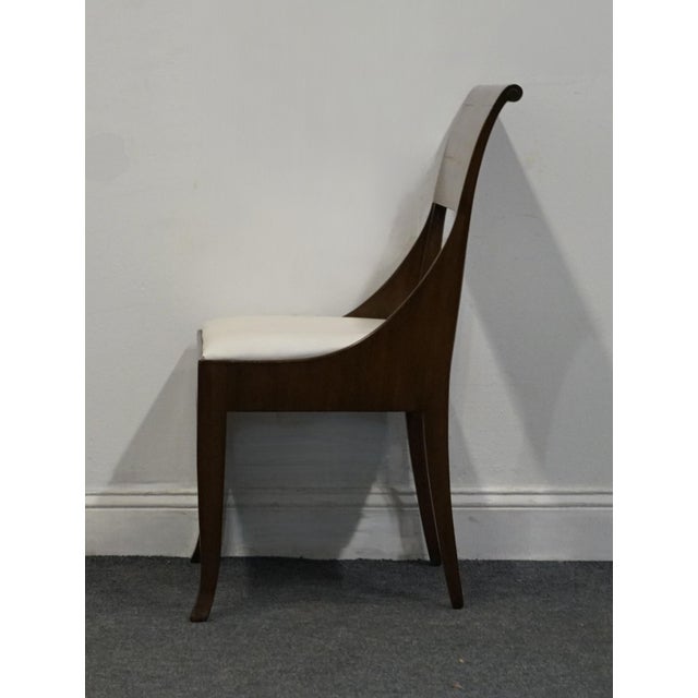 Baker Furniture Solid Mahogany Transitional Contemporary Dining Side Chair 2899-3579 For Sale In Kansas City - Image 6 of 10
