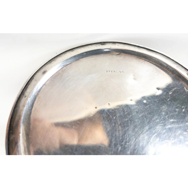 20th Century American Sterling Silver Weighted Candlestick For Sale - Image 9 of 10