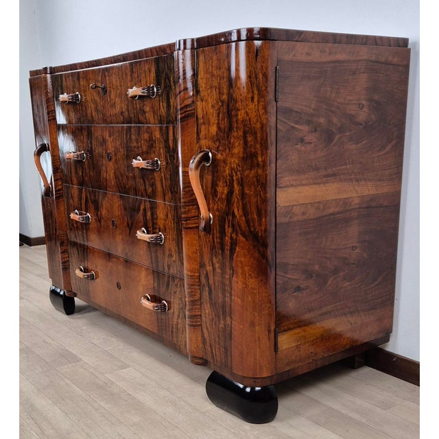 Vintage Art Deco Chest of Drawers, 1924 For Sale - Image 3 of 18