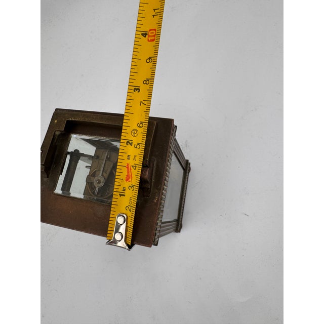 Gold Antique 18th Century French Carriage Clock For Sale - Image 8 of 10