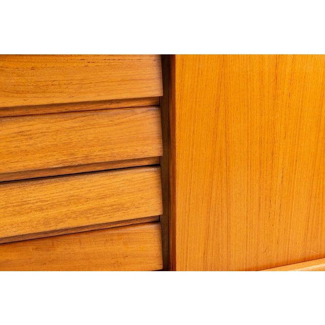 Small Sideboard in Walnut from Bosteels, Belgium, 1960 For Sale - Image 14 of 18