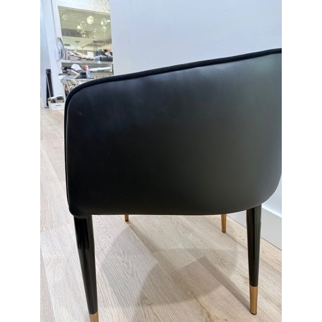 Modern Abbington Black Dining Chair For Sale - Image 3 of 11