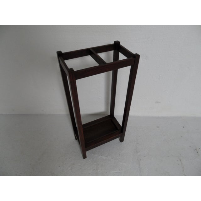 Antique Oak Umbrella Holder, 1890s For Sale - Image 9 of 9