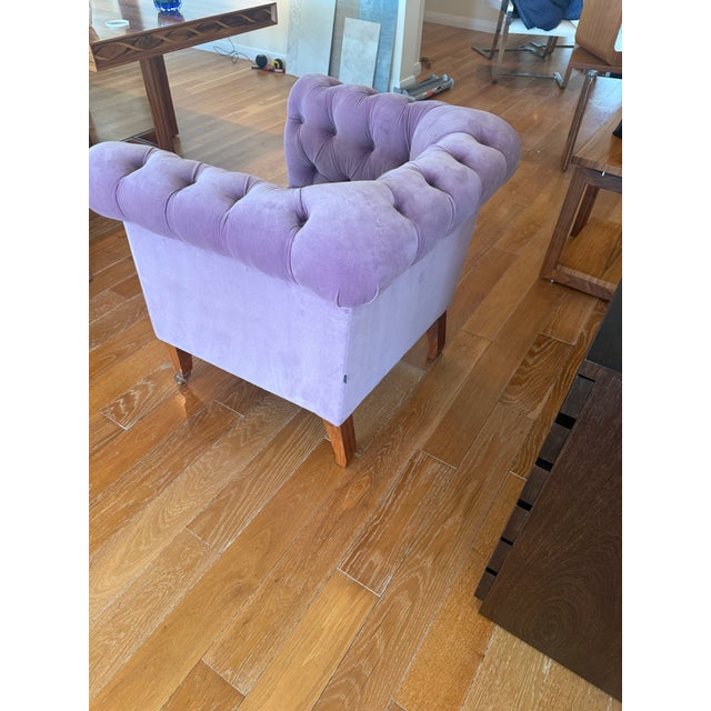 Inspired by the iconic Chesterfield, the compact density and geometric proportions of the Wesselton Chair lend to its more...