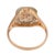 1900-1909 Victorian Gia 2.76 Carat Old Mine Cut Diamond 14k Rose Gold Engagement Ring, Size 4.5 For Sale In Los Angeles - Image 6 of 6
