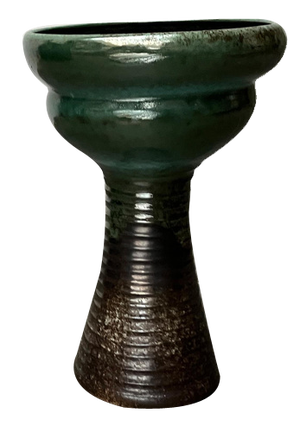 Mid-Century East German Brutalist Studio Pottery Floor Vase by Kerstin & Ralf Unterstab for Kunsttöpferei Unterstab KTU, 1960s