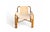 Vintage Bamboo and Canvas Armchair, 1960s For Sale - Image 12 of 12