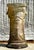 Vintage Regency Cast Cement Swag Pedestal For Sale - Image 14 of 14