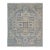 6x9 Unique Comfortable Blue Traditional Medallion Hand Knotted Wool Carpet Rug For Sale