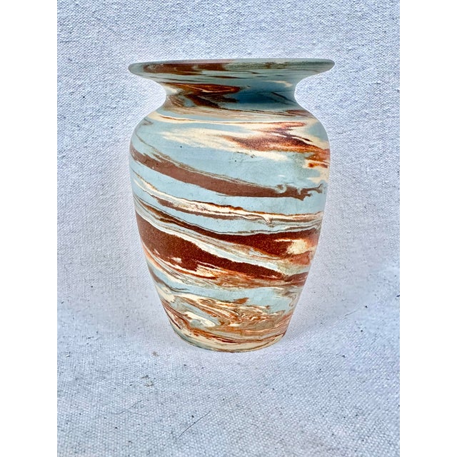 Antique Niloak Pottery Vase For Sale - Image 4 of 8