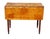 Antique Sheraton Southern Cherry Drop Leaf Table With Spool Turned Legs For Sale - Image 4 of 12