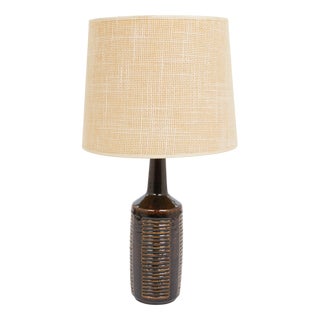 Dark Chocolate Brown Dl/30 Table Lamp by Linnemann-Schmidt for Palshus, 1960s For Sale
