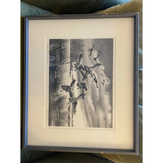 Two Maynard Reece “Mallards” – Hand-Signed Artist Proof Original Lithograph – Rare Vintage Waterfowl Print For Sale In New York - Image 6 of 10