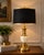 Bring timeless elegance into your home with this beautifully restored vintage brass and milk glass table lamp, a...