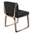 "Safari Xlix" Chair With Bronze, Stainless Steel, Tailor Made Leather For Sale - Image 9 of 9