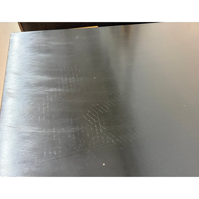 Pair of Mid 20th Century Rosewood and Chrome Three Drawer Dressers For Sale - Image 11 of 14