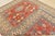 Kazak Rug 8′ X 10’11” Red Wool Tribal Hand-Knotted Oriental Carpet For Sale - Image 14 of 15
