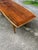 Brown Mid 20th Century Extra Long Two-Toned Tapered Rectangular Coffee Table by Lane AltaVista For Sale - Image 8 of 12