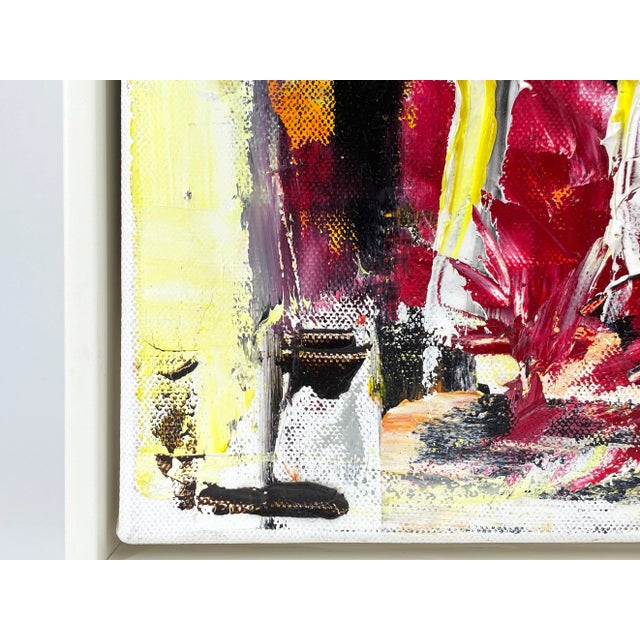 Helmut Riegel, Abstract Composition, 1990s, Acrylic on Canvas For Sale - Image 9 of 14