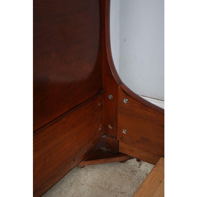 Stickley Cherry King Size Sleigh Bed For Sale - Image 14 of 15