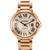 Brand: Cartier Gender: Unisex Metal Type: 18K Rose Gold Diameter: 36.00 mm Weight: 139.13 grams CARTIER 18K rose gold,...