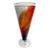 Kjell Engman for Kosta Boda Colorful Cone Vase For Sale