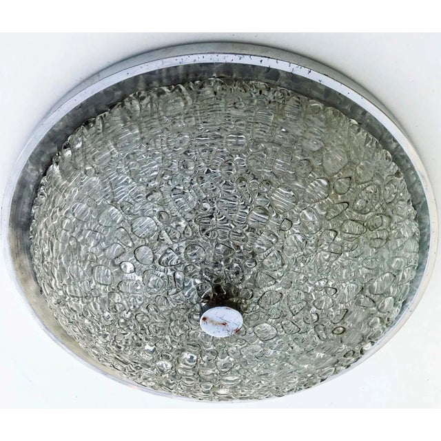 1960s 1960s Large Austrian Flush Mount For Sale - Image 5 of 5