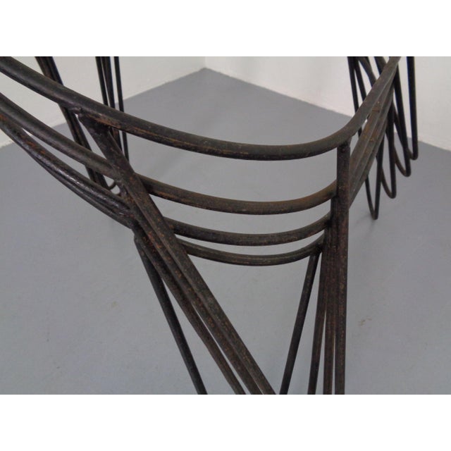 Mid-Century Bamboo Chairs attributed to Janine Abraham and Dirk Jan Rol, France, Set of 4 For Sale - Image 15 of 17