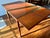 1960s Mid-Century Modern Poul Hundevad for Hundevad & Co. (Hu) Expanding Teak Dining Table and Two Matching Woven Paper Cord Chairs. Made in Denmark. For Sale - Image 5 of 14