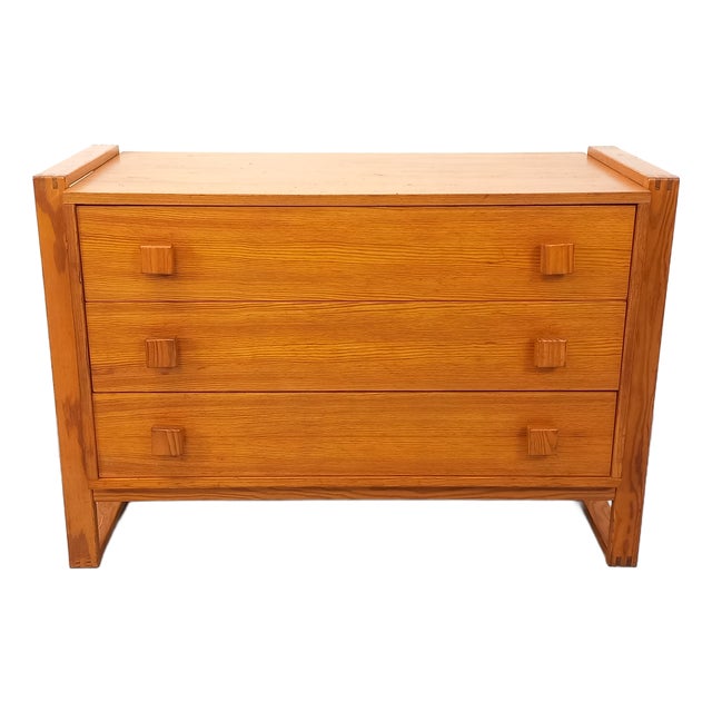 Vintage Chest of Drawers in Pine, 1970s For Sale