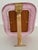Italian Murano Twist Glass Picture Frame in Pink from Barovier & Toso, 1990s For Sale - Image 9 of 12