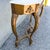 Vintage French Style Marble Top Wooden Console Table For Sale - Image 11 of 11