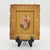 Mid 20th Century Vintage Ornate Gold Gilt Frame With Victorian Girl and White Cat Portrait For Sale - Image 5 of 5