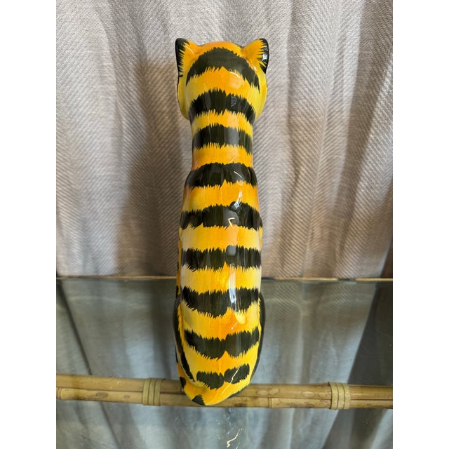 Mid-Century Modern Midcentury Tiger Figurine For Sale - Image 3 of 5