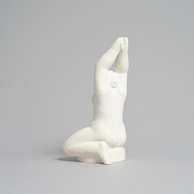 White Plaster Statue by Jan Keustermans For Sale - Image 8 of 18